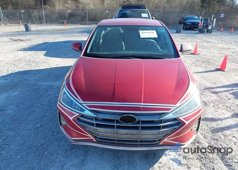 2019 Hyundai Elantra Se z USA, uszkodzony, nr VIN 5NPD74LF5KH400646